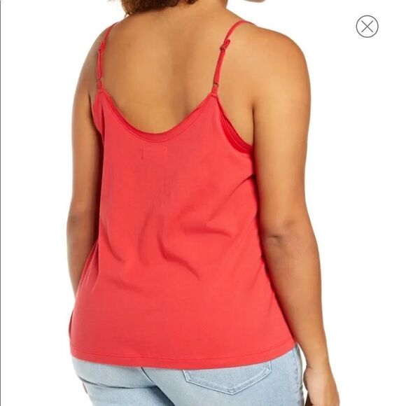 šTreasureā&āBondĀ OrganicāCottonāCamisoleāredā2XĀ  - Picture 3 of 10